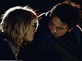 Kristin and Stephen enjoy the fireworks over San Francisco.